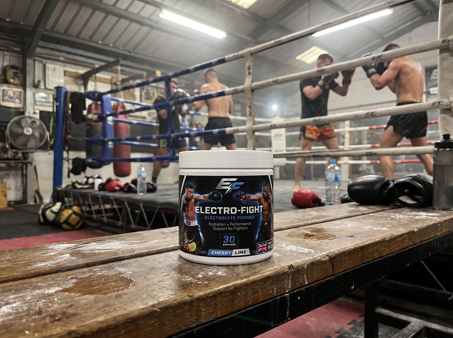 electrofight in muay thai gym