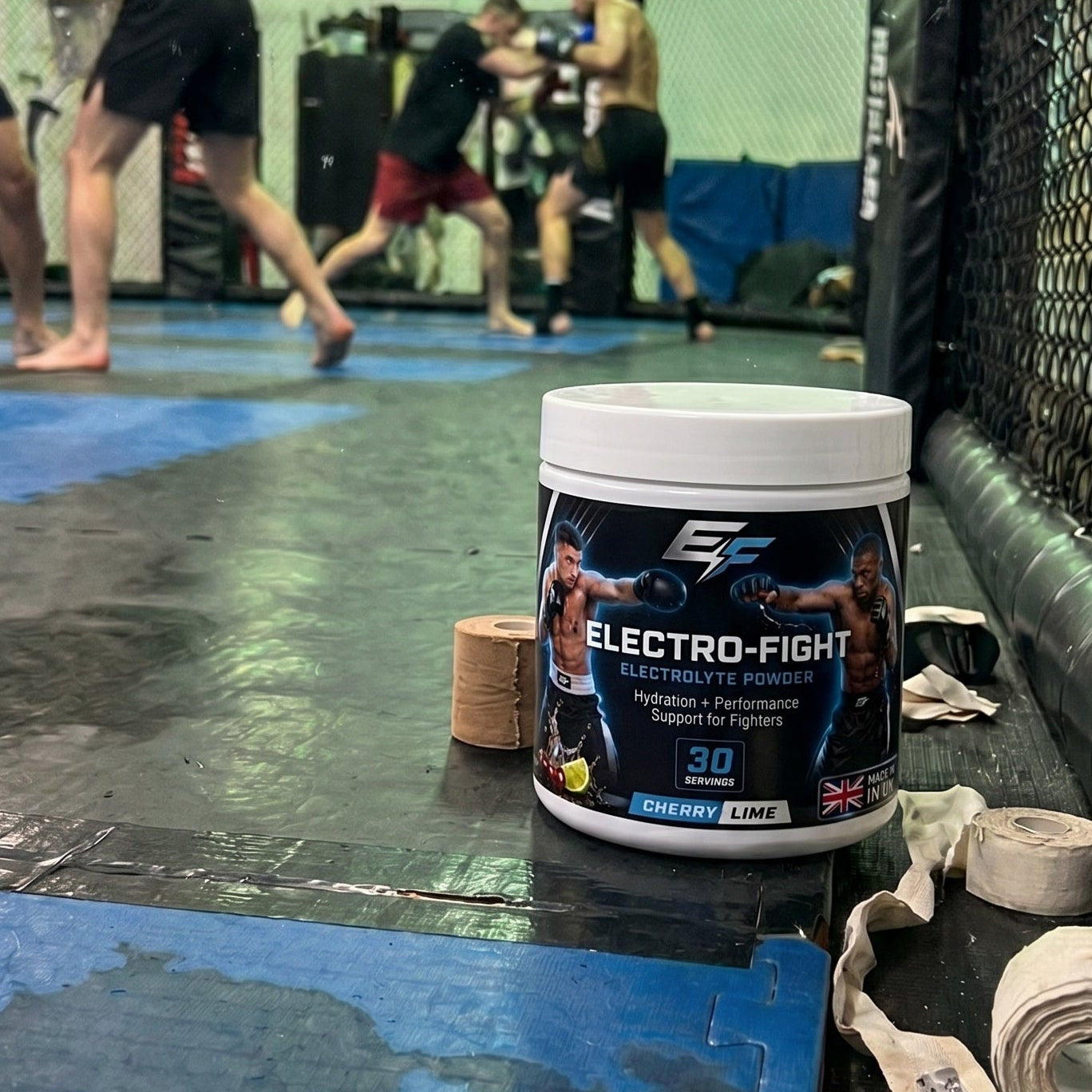 electrofight electrolytes in mma gym 
